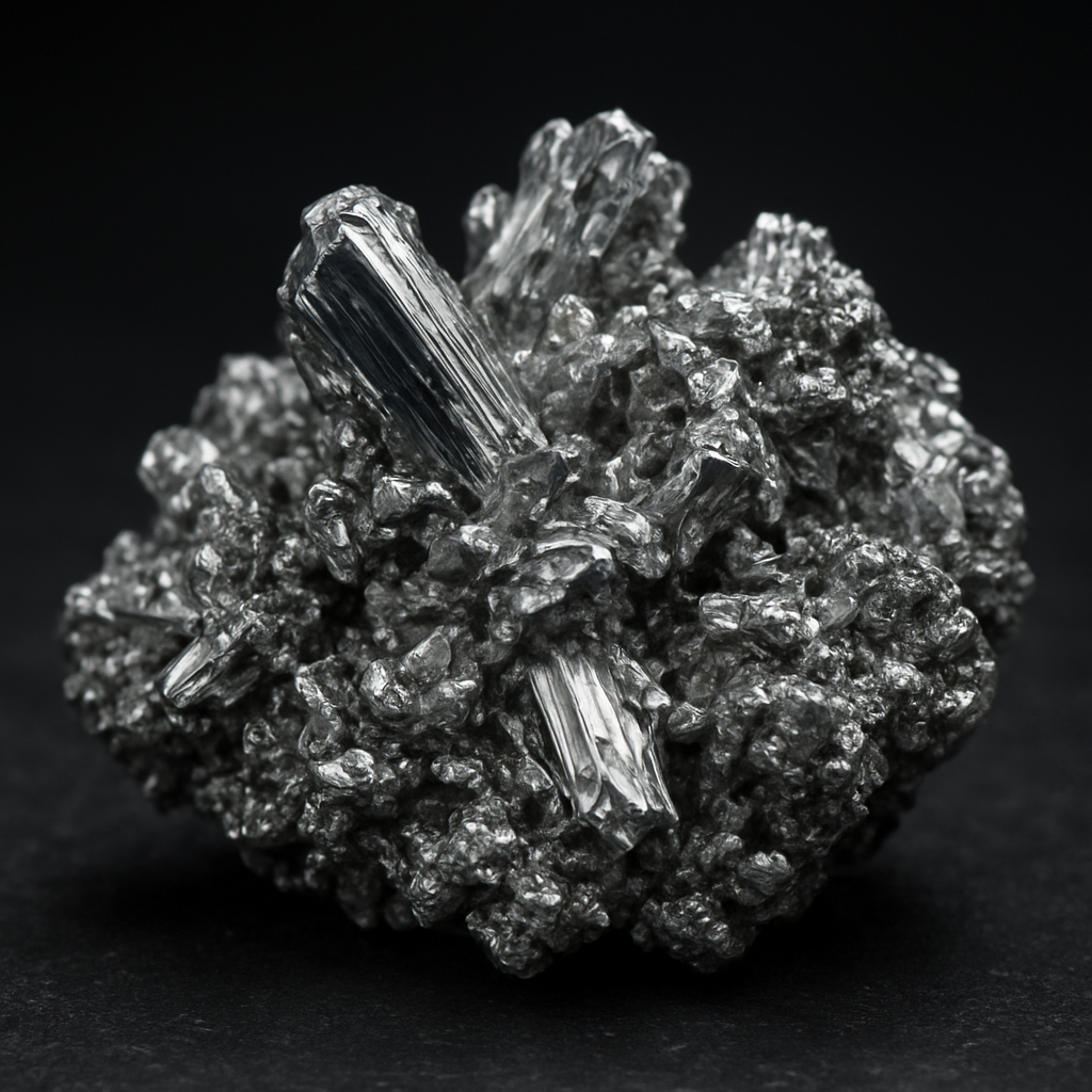 Muestra de mineral de Plata