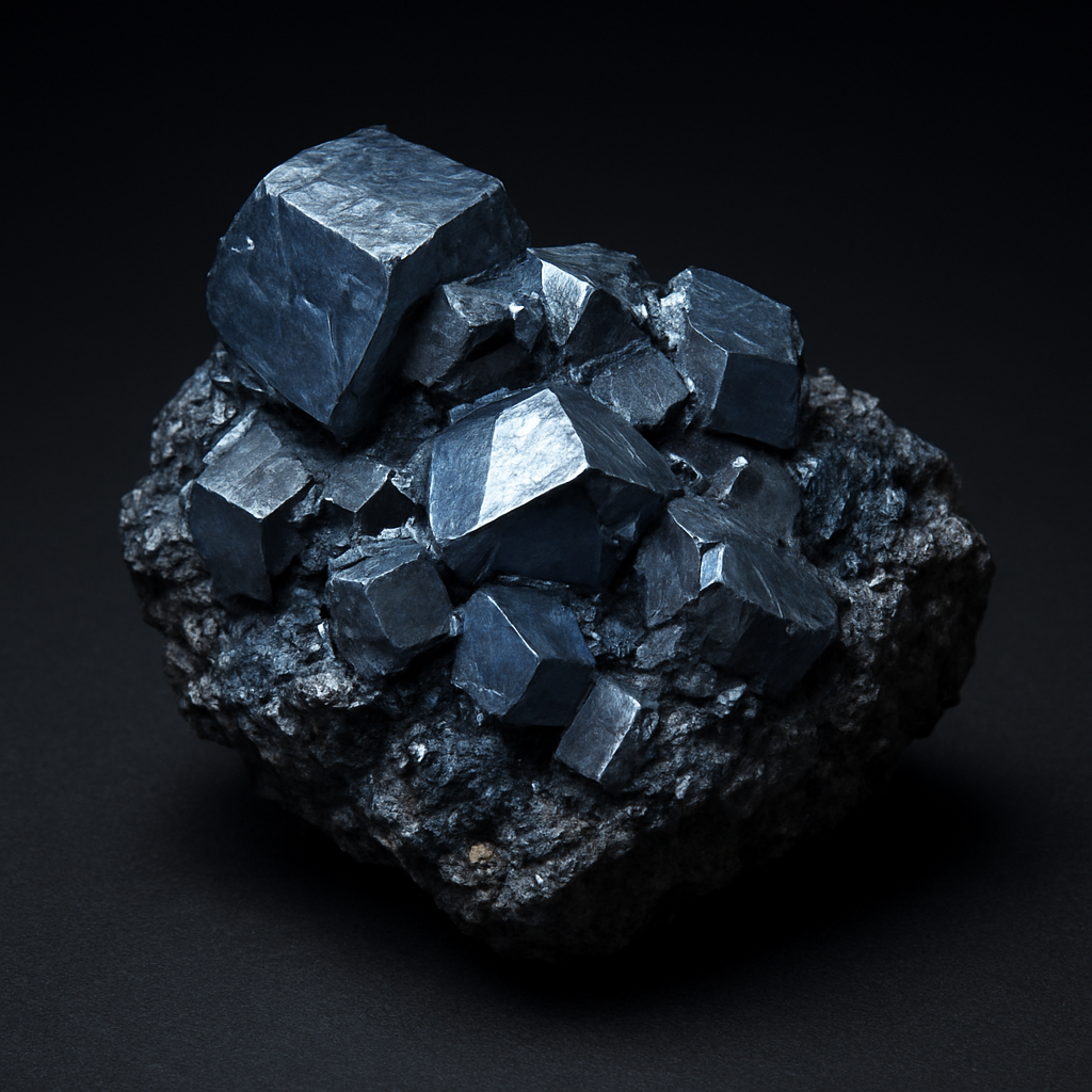 Muestra de mineral de Plomo